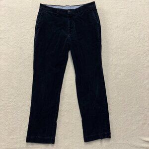 Polo Ralph Lauren Pants Mens 34x32 Blue Corduroy Preppy